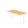 In hoogte verstelbaar bureau,HxBxD 680-850x1600x800mm,blad beuken