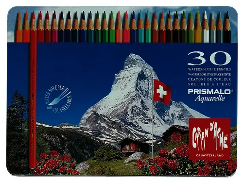 Kleurpotloden Caran d'Ache Prismalo 30 stuks assorti