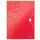 Elastomap Leitz WOW A4 3 kleppen PP rood