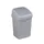 Afvalbak Delta swingdeksel 10 liter grijs