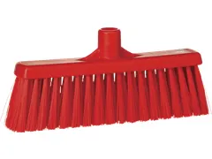Hygiene 3166-4 veger met rechte nek medium vezels rood 310mm