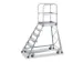 Bordestrap Aluminium Bordes 1440x600x800mm 6treden Aluminium