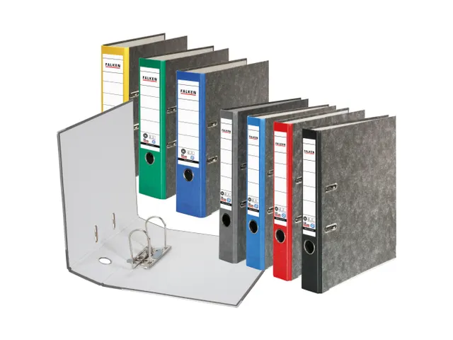 Ordner hfb recycled A4 5cm rood