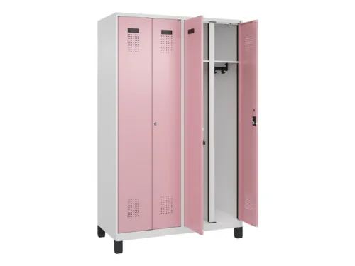locker voor scheiding van kleding,HxBxD 1950x1200x500mm,4vak
