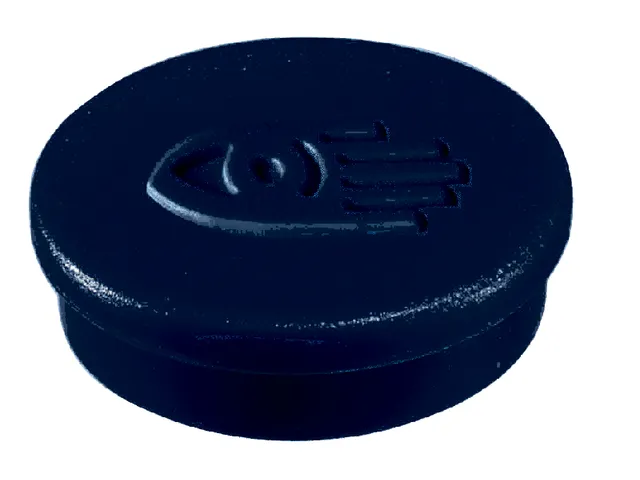 Magneet Legamaster 35mm super 2500gr zwart 2 stuks