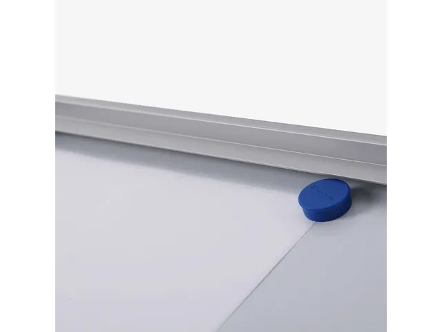 Vitrine d'affichage d'intérieur Quantore 6x A4 argent