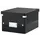Opbergbox WOW Click & Store 220x160x282mm zwart 84% gerecycled karton