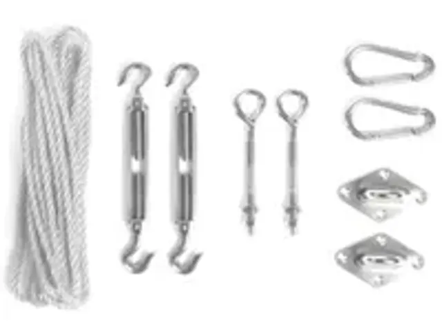 OUTLET Kit de montage pour voile solaire