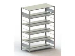 dossierstelling,grondveld,HxBxD 1850x1306x635mm,vaklast 100kg