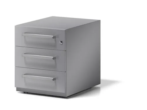 mobiel ladeblok,HxBxD 495x420x565mm,3lade(n),m. beugelgreep,cil.-slot
