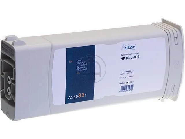 AS60831 ASTAR HP 83 DNJ ink black