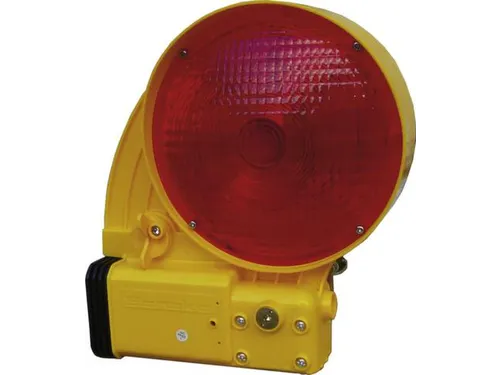 bakenlamp,LED,rood,HxBxD 290x200x85mm,m. schemerautomaat
