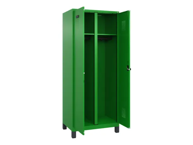 locker voor scheiding van kleding,HxBxD 1950x800x500mm,2vak