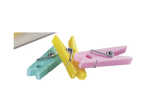 Pinces à linge Alco 32mm ass 10 pièces