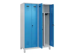 PBM-locker,HxBxD 1950x1200x500mm,4vak,vak B 300mm,draaigrendel