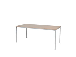 Domino Basic Tafel Vaste Hoogte 1800x800mm Hav/Kers 25mm Alu 4-Poots - 1