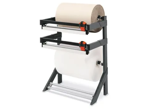 Dubbele snijstandaard,snij B 1250mm,rollen D 750mm,HxD 1740x970mm