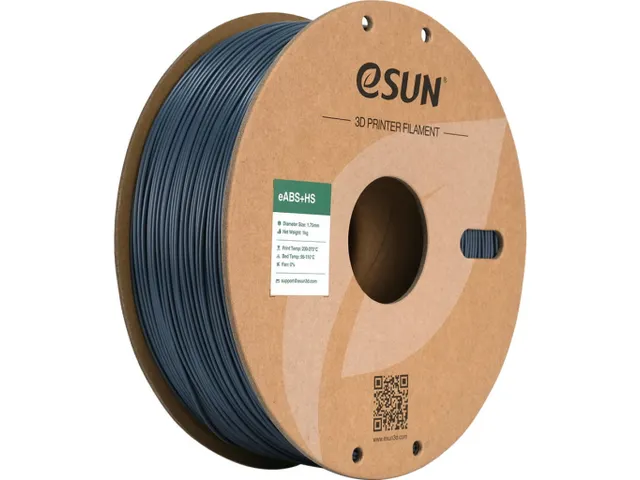 eSUN 3D printer Filament eABS+HS High Speed 1,75mm Grijs 1kg