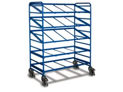 Etagewagen 250kg Euronormbakken 1695x1350x665mm 5 Etages Open Frame
