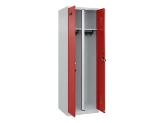 locker voor scheiding van kleding,HxBxD 1850x600x500mm,2vak - 1