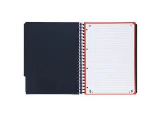 Projectboek Oxford Scribzee A4+ 4r Lijn 120vel Blauw - 5