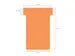 Planbord T-kaart Nobo nr 2 48mm oranje