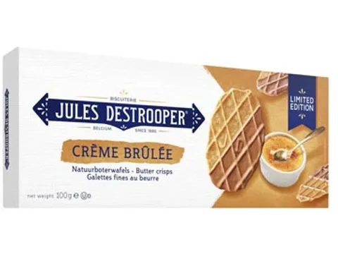Galettes Au Beurre Crème Brûlée, Boîte De 100 G