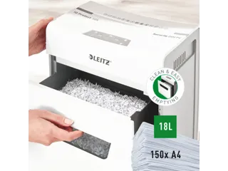 Leitz IQ Auto+ Pro 600 Papiervernietiger P4 - 6