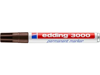 Viltstift edding 3000 rond 1.5-3mm donkerbruin - 3