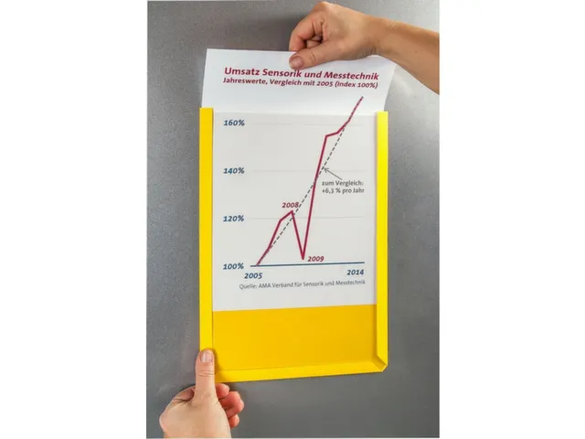 zichtpaneel,DIN A4,staand,rood,achterzijde magnetisch
