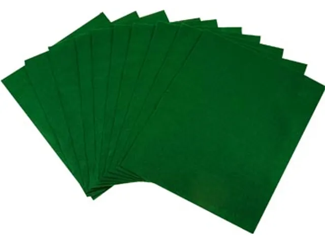 Viltpapier groen