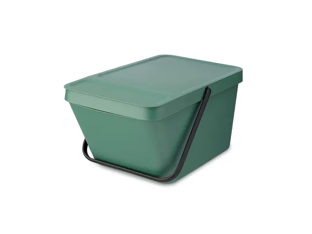 Poubelle empilable Sort & Go 20L Vert