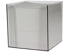 Memokubus Witte Blaadjes 90x90mm