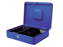 Geldkist Pavo 300x240x90mm blauw