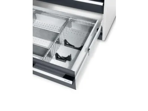 opleghoek,BxD 80x20mm,Polystyreen,RAL7011