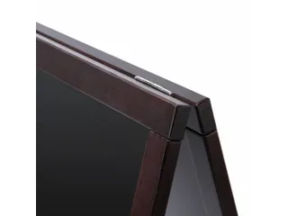 Krijtstoepbord Classic 55x85cm Donkerbruin - 2