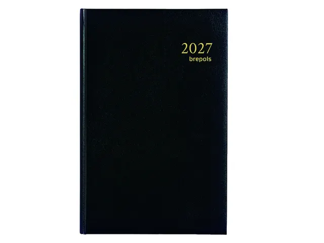 Agenda 2027 Brepols Saturnus Lima 7dagen/2pagina's zwart