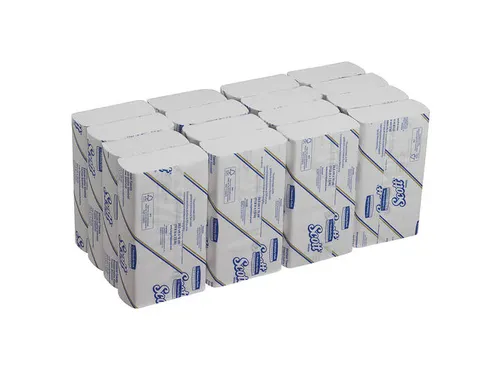 Scott 5856 Handdoeken Slimfold 1-laags M-vouw Wit 16x110st