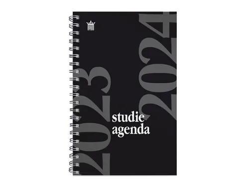Schoolagenda 2026-2027 Ryam Studie 7dagen/2pagina's spiraal zwart