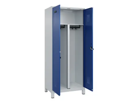 PBM-locker,HxBxD 1950x800x500mm,2vak,vak B 400mm,draaigrendel