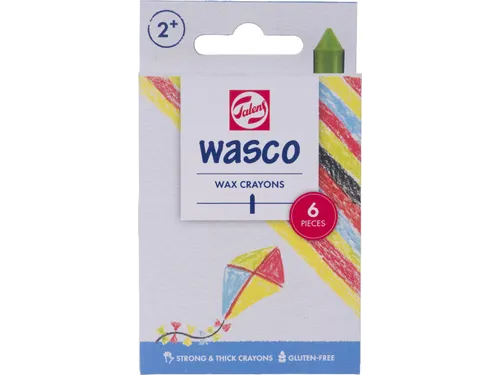 Talens Wasco Waskrijt set 6 stuks