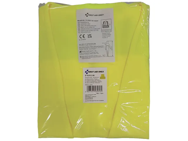 Veiligheidsvest geel First Aid Only one- size