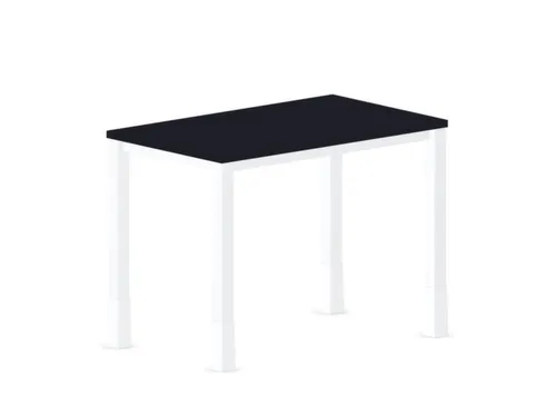 In hoogte verstelbaar bureau,HxBxD 720-840x1000x600mm,CC-zwart