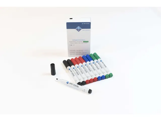 Smit Visual Whiteboardmarker 2-3mm Assorti 10 stuks