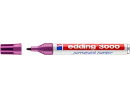 Viltstift edding 3000 rond 1.5-3mm rood violet