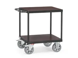 Tafelwagens 12497 Ral7016 1200kg 2 Etages 700x700mm Watervast