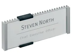 Deurbordje Durable 149X52Mm Metaal/zilver