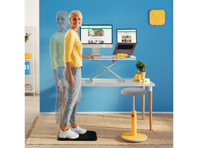 Laptopstandaard Leitz Ergo Cosy grijs