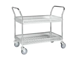 tafelwagen,draagverm. 250kg,2etage(s),laadvl. LxB 935x535mm - 1