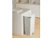 Hana 2 Pedaalemmer 90 liter Wit